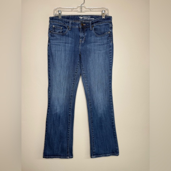 GAP Blue Bootleg Fit Jeans Classic Design Size 8/28 - Picture 1 of 8